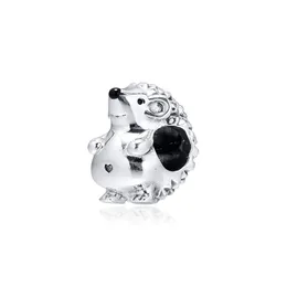 Pasuje Pandora Charms Silver 925 Oryginalny DIY Koraliki 925 Sterling Silver Nino The Hedgehog Charm Fine Jewelry Akcesoria Bijoux Q0531