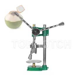 Kommersiell Fresh Coconut Opening Tool Manual Opener Lid Machine Spara ansträngning Stål Capping Cover Cutter