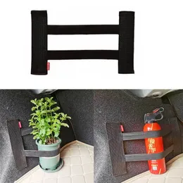 Car Trunk Fixed Belt Fire Extinguisher Interior Luggage Storage Fixing Binding Strap Tapes Auto Interior Organizer Accessories