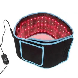 Wyposażenie kosmetyczne Przenośne LED Odchudzanie Paski Talii Czerwony Światła Terapia Podczerwień Pas Ból Przelatuj Lipoliza Korpus Kształtowanie Rzeźbianie 660nm 850nm Lipo Laser