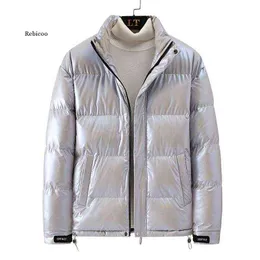 Piumino d'anatra Uomo Streetwear New Winter Down Cappotti Mens Warm Puffer Jacket Moda maschile Capispalla Giacche Cappotti G1115