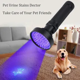 UV Led Ultraviolet Flashlight Lamp 51 Leds 395nm Ultra Violet Torch Light Blacklight Detector for Dog Urine Pet Stains and Bed Bug Fluorescent Scorpion 510Led