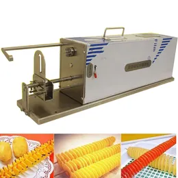 Rotating Potato Chip Cutter Multifunctional Slicer Potato Tower Spiral String Cutting Machine Whirlwind Potato Machinelength is about 55 cm