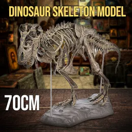 4D 28 "/ 70cm PCV Montaż Szkielet Dinozaur Symulacja Model Zwierząt Zabawki Prezenty Dzieci Science Science Figurek C0220