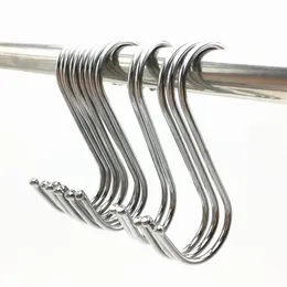 S Hooks Pan Pot Holder Rack Hooks Hanging Hangers S Shaped Hooks for Kitchenware Pots Utensils Clothes Bags Towels Plants MY-inf0249 130 S2