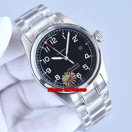 4 style najwyższej jakości zegarki L3.810.4.53.6 Spirit 40mm L888.4 Automatyczne męskie zegarek L38104536 czarna tarcza bransoletka ze stali nierdzewnej Gents Sports Wristwatches
