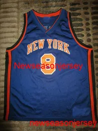 Camisa costurada Latrell Sprewell 1999 camisa bordada tamanho XS-6XL personalizada qualquer número de nome camisas de basquete