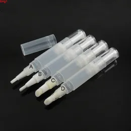 30/50/100pcs 5ml Lip gloss lip glaze transparent rotating pen empty nutrition oil olive tube refillable pengood qty