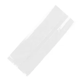 2021 Yeni Stil Beyaz Renk Bopp Dondurma Paketi Çanta Plastik Popsicle Ambalaj Kılıfı Çikolata Sarma Çanta 8 * 19 cm 200 adet