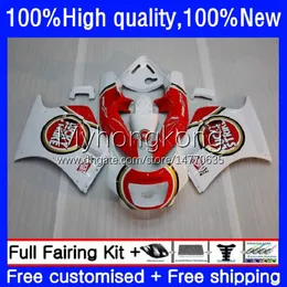 Fairings Kit لسوزوكي 250cc RGV250 SAPC VJ21 RGVT250 Body 31NO.8 RGVT-250 RGV-250 VJ22 Lucky Red 88 89 90 91 92 93 RGVT RGV 250 1988 1989 1990 1991 1992 1993