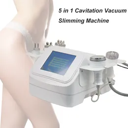 Nowy 5 w 1 ultradźwiękowy Cavition Próżniowy Kształt Odchudzanie Maszyna 40K Blastic RF Multirunment Instrument Tłuszcz Zmniejsz liposukcję Slim Maszyna