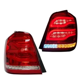 2001-2007 Światło do jazdy dziennej dla TOYOTA Highlander Tail Lampa Montaż Dominujący LED Samochód Tylne Światło hamulcowe