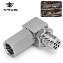 PQY - Universal Oxygen Sensor Extender 90 grader 02 Bung Extension Catalytisk omvandlare O2 Oxygen Sensor Spacer PQY-OSE02