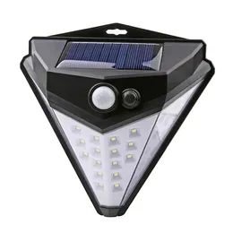 Solar LED människokropp induktionslampa landskapsgård vägglampa trädgård utomhus vattentät väggbelysning gatulampa