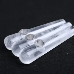 Melting White Crystal Massage Stick Pipe Characteristic Crystal Cigarette Holder Fashion Gift Manufacturer Direct Sales