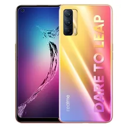 Oryginalny REALME V15 5G Telefon komórkowy 8GB RAM 128GB ROM MTK 800U Android 6.4 "Pełny ekran 4310mah 64.0mp Identyfikator Facet Paperz Emetryczny telefon komórkowy