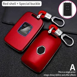 Car Key Case For Koleos Scenic Megane 2 3 Sandero Espace Clio 4 Captur Kangoo Laguna Talisman Twingo Carbon Fibe Cover