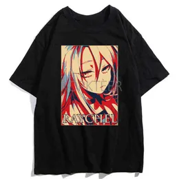 Angels of Death Rachel Gardner Isaac Foster Anime T-shirt Mężczyźni Kobiety Harajuku Lato 90. Moda Gothic Ulzzang Hip Hop Tops Tees Y220208