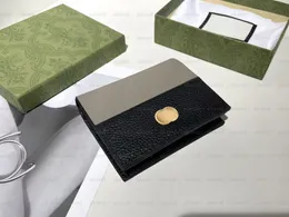 5Aqualité Véritable cuir Nouveaux titulaires de cartes de créateurs de luxe Portefeuilles hommes mode petit porte-monnaie porte-monnaie avec boîte femmes porte-clés 213b