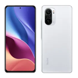 オリジナルXiaomi Redmi K40 5G携帯電話6GB RAM 128GB ROM Snapdragon 870 Android 6.67 "AMOLEDフルスクリーン48.0MP 4520MAH NFC FACE ID指紋スマート携帯電話