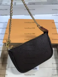 Classic Mini Pochette Accessoires Shoulder Bag Fashion Designer Bags Fresh Coin Purse Women handbag Depicted Wallet Empreinte Soft Grain Leather Clutch