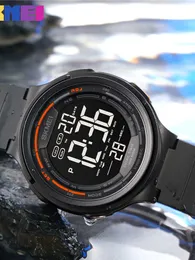 SKMEI Brand Watch Mens Sport Watches Count Down 5Bar Waterproof Wristwatch Men Clock Watch Male LED Light Digit Reloj Hombre G1022