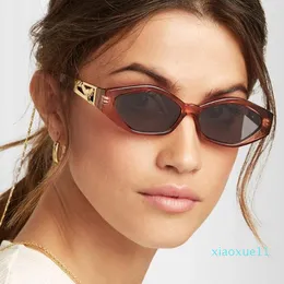 Lyx-explosiv dekorativ liten ram solglasögon 2020 Ny europeisk och amerikansk solglasögon mode retro unisex