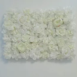 40x60cm 3D Artificial Flower Wall Panel Home Decor Garland Wedding Backdrop Party Garden Hanging Supplies 10 Pcs