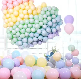 50pcs/Lot Party Supplies 5 Inch Macaron Latex Balloons Candy Color Wedding Decoration Festival Event Birthday Decorations Round Balloon Wholesale SN5969