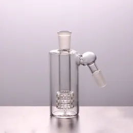 wholesale 14mm 18mm glass Ash Catcher 4.5 Inch Mini Glass Bong Ash Catchers Thick Pyrex Clear Bubbler 45 90 Degree can customizable logo