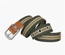 2022 Cinture Cintura da donna da uomo Cintura casual Fibbia ad ago Cinture in tela Modello Moda Stile Larghezza 3,8 cm Cinture di alta qualità