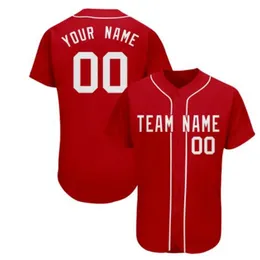 Uomini personalizzati Baseball 100% ED qualsiasi numero e nomi di squadra, se fare la maglia Pls Aggiungi osservazioni in ordine S-3XL 049