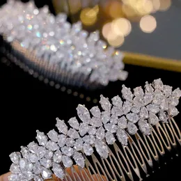Asnora Moda Akcesoria ślubne Boczna Grzebień Włosów Bridal Biżuteria Prezent