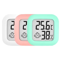 Mini LCD digital termometer Hygrometer Inomhusrum Elektronisk temperatur Fuktighetsmätare Sensormätare Väderstation för hem WH0251