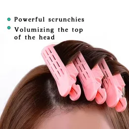 Naturalne Fluffy Hair Class dla Kobiet Hair Root Curler Roller Fala Clip Self Grip Root Volume Volumizing Fluffy Charm Jewelry Free DHL