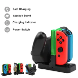 4 in1 Charging Dock For Nintend For Switch Controller Joypads LED Charger For Switch Pro Console Gamepad Stand Docking station