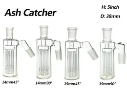 Shisha Ash Catcher Bong Accessoreeis 14/19mm Diffusor mit Baum perc 45 ° oder 90 ° CA003b