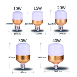 4PCS E27 żarówka LED 220V Lampa Lampa Spot Ampoule żarówki Bombilla 5W 10W 15W 20W 30W Lampada SMD2835 Renflight dla zimnego białego oświetlenia domu w domu kuchnia