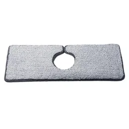 Mats & Pads Faucet Wraparound Splash Catcher Absorbent Mat Dish Drying For Kitchen Bathroom Rv Counter Sink Water
