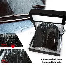 Ferramenta de demonstração hidrofóbica de auto limpeza, ferramenta de teste de filme de proteção de pintura, efeito de revestimento cerâmico no mini capô, display repelente de água mo251w