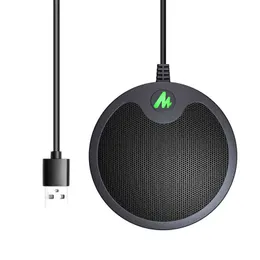 Maono BM10 USB-konferensgränsmikrofon Omnidirectional kondensor Microfono Plug Spela PC Mic Gaming YouTube Meting