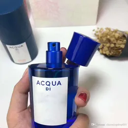 男性のための魅力の香りトップクオリティの香水青いEDT Parfum 75mlスプレーフレッシュプレザントの香り