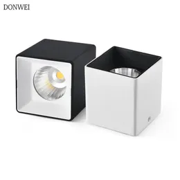 천장 조명 COB LED 가벼운 표면 장착 3W 5W 7W 12W 램프 침실 거실 사무실 숍 복도 실내 조명