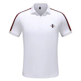 Neue 2021 Sommer Männer Luxus Top qualität Krokodil Stickerei Polo Shirts Kurzarm Kühle Baumwolle Slim Fit Casual Business Männer Shirts