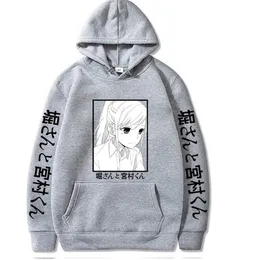 Hori San till Miyamura Kun Anime Hoodie Hori San Pullover Toppar Långärmad Utskrift Casual Y0804