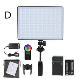 Videocamera Air Pro RGB LED Opzionale con kit caricabatteria Luce fotografica + adattatore CA
