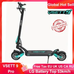 Vsett 9+ 9 زائد سكوتر كهربائي VSett9 VSett9 + ترقية صفر 9 برو hoverboard مزدوجة محرك مزدوج المحرك 2 محرك خارج الطريق vsset