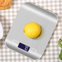 5/10 kg Household Kitchen Scale Electronic Food S Diet S Narzędzie pomiarowe Slim LCD Digital Ważenie 210728