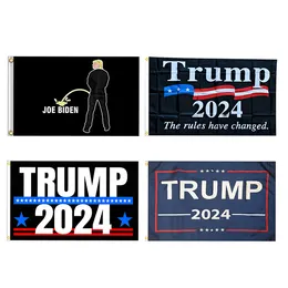 Stöd Trump, 2024 Trump Flaggor 3x5ft, Anpassad Utskrift Flaggor, Polyester Fabric Reklam, Alla länder, Drop Shipping