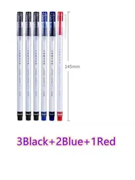Gel Canetas 0,5 mm Escola de caneta Office Wight Quality Writing Black Blue Red